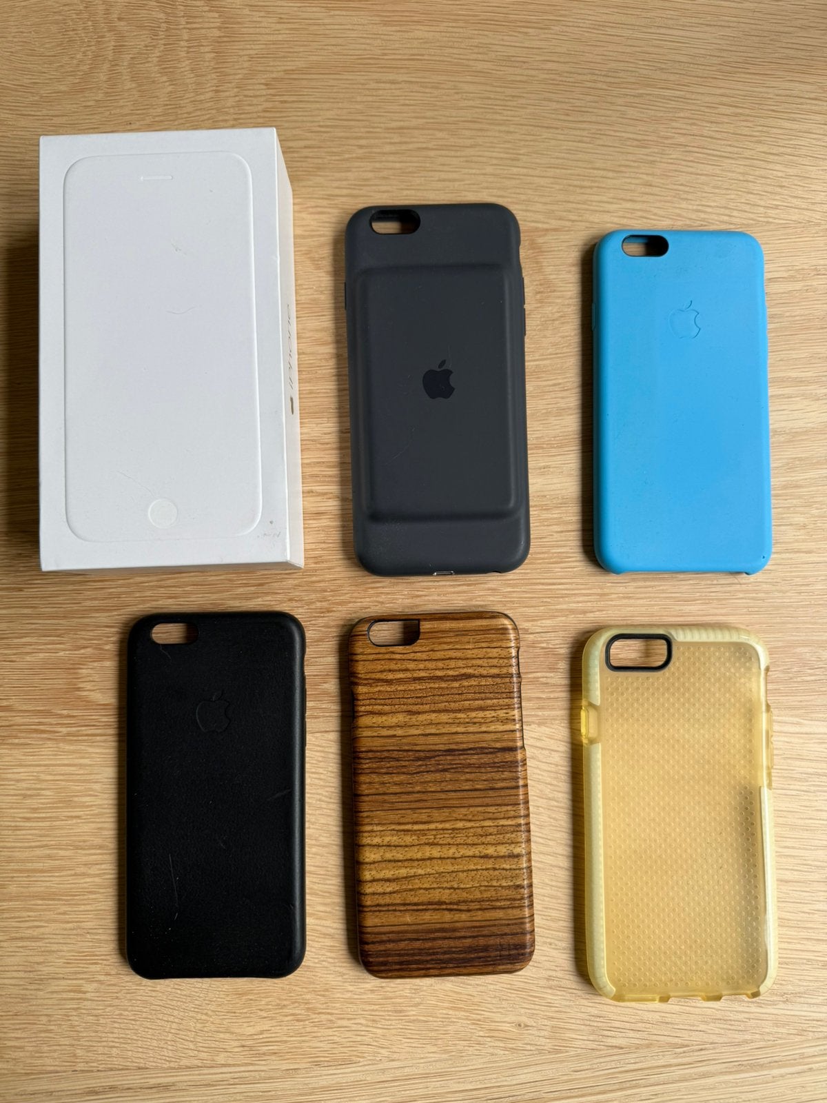 iPhone 6 128GB + Apple Smart Battery Case + Doos, 128 GB, Ophalen of Verzenden, Zo goed als nieuw, Zonder simlock