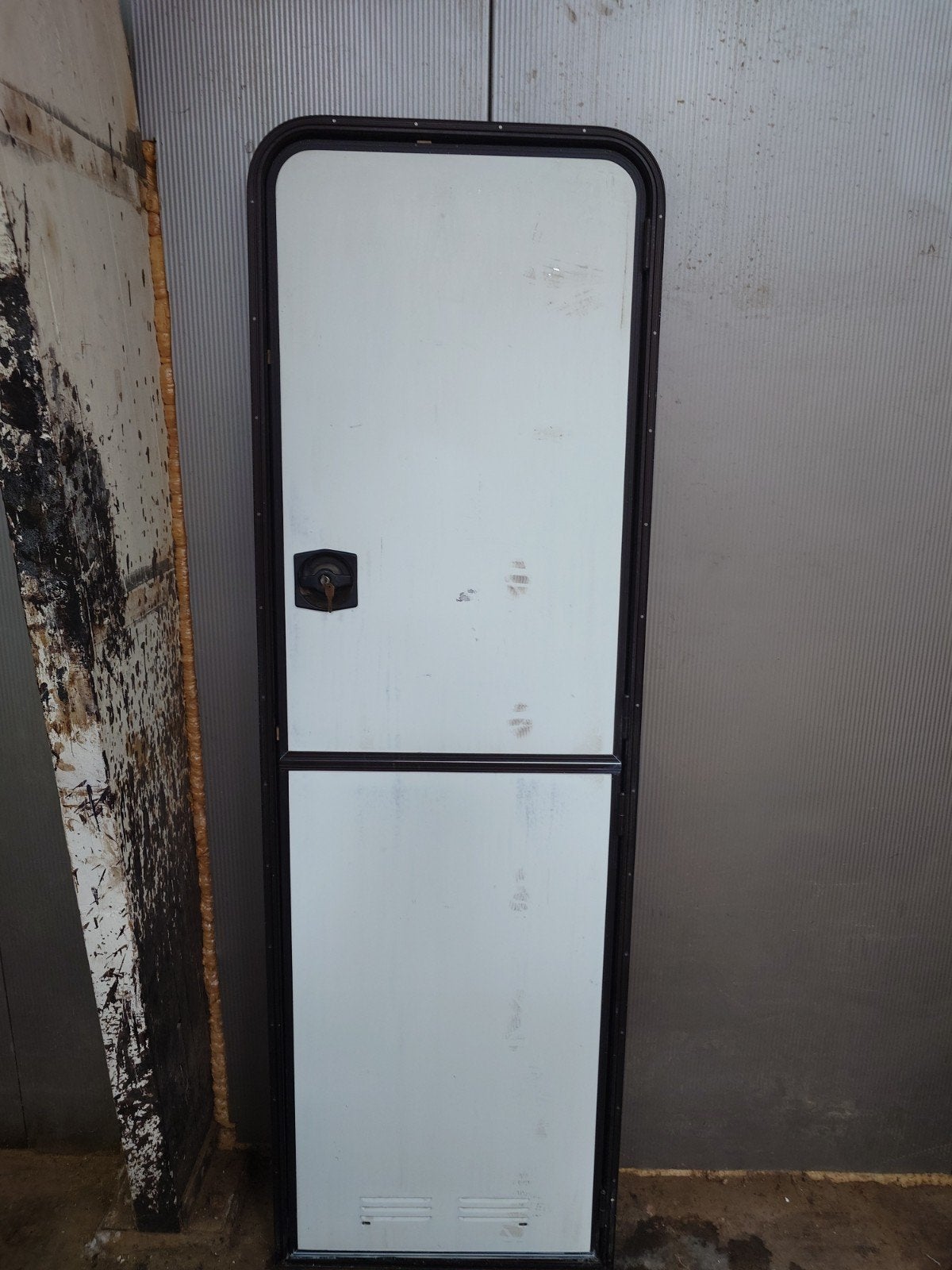 Caravan deur met slot en sleutel - 200x60 cm, Caravans en Kamperen, Ophalen, Gebruikt