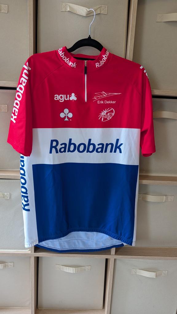 AGU Rabobank Wielershirt XL - Nette Conditie, Ophalen of Verzenden, Zo goed als nieuw, Kleding