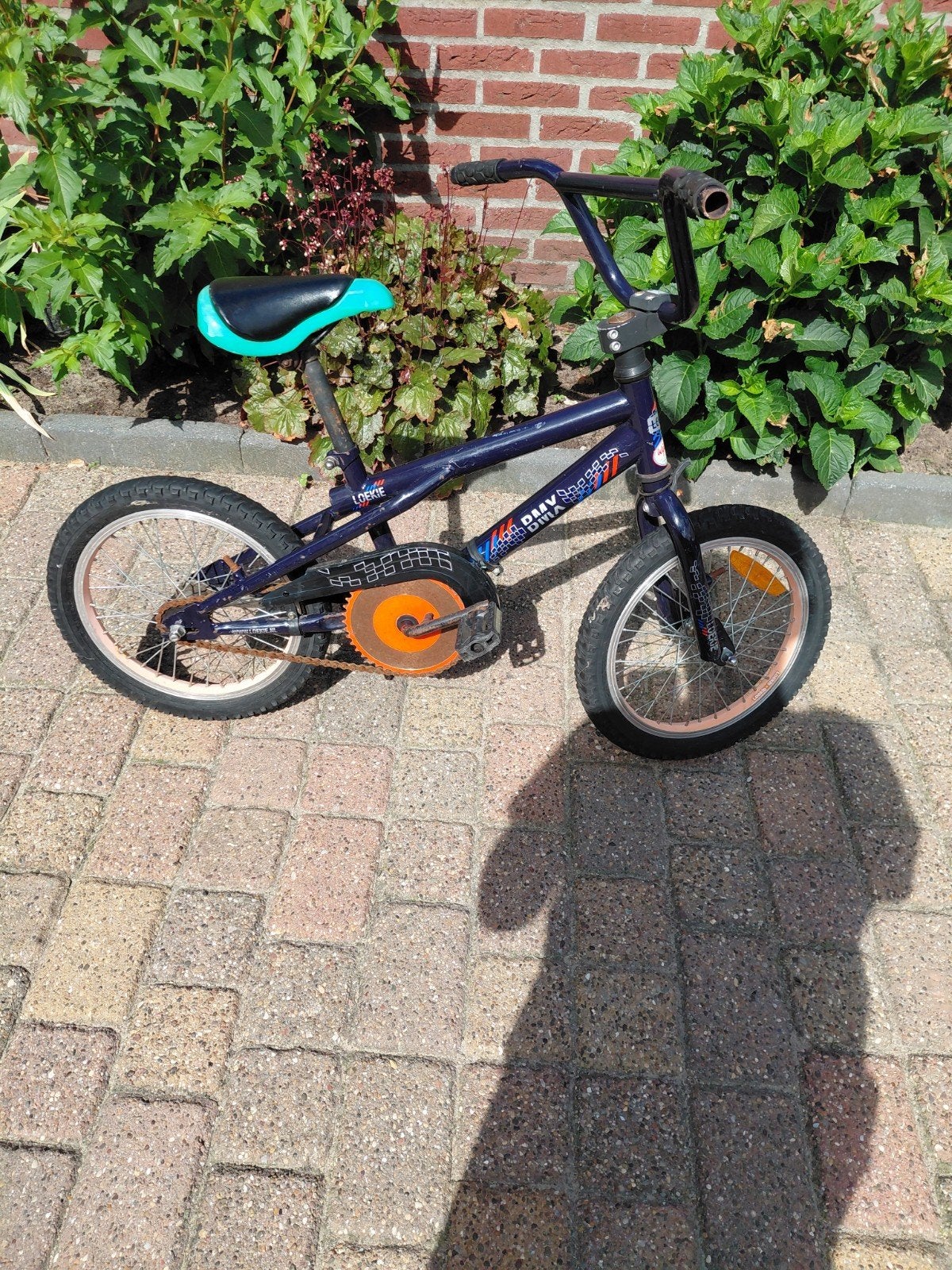 Loekie kinderfietsje 16 inch, Fietsen en Brommers, Ophalen