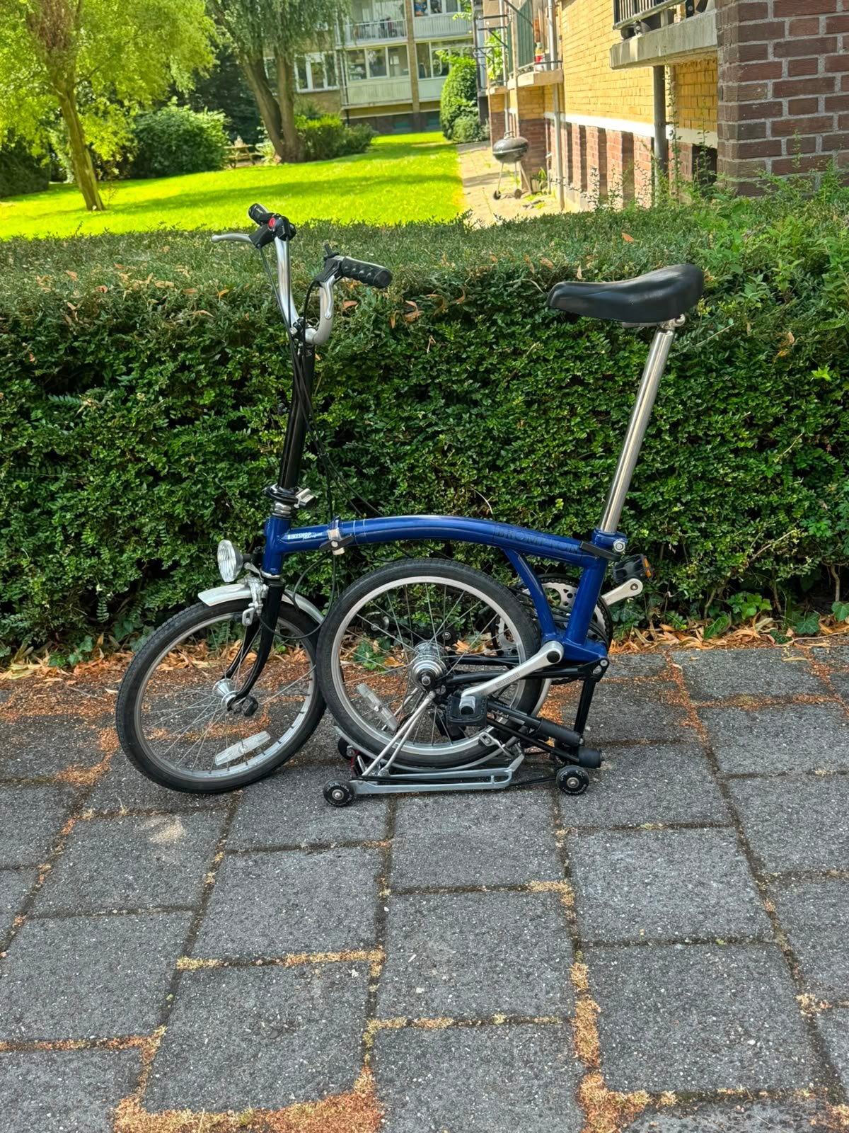 AANGEBODEN BROMPTON VOUWFIETS, Fietsen en Brommers, Fietsen | Vouwfietsen, Brompton, 16 tot 18 inch, Versnellingen, Ophalen of Verzenden