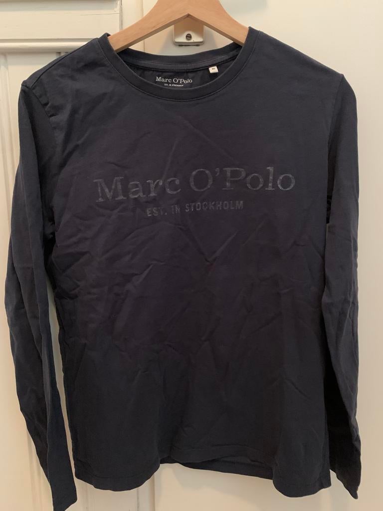 Donderblauw/zwart shirt van Marc O’Polo (nieuw), Ophalen of Verzenden, Nieuw, Maat 46 (S) of kleiner, Zwart