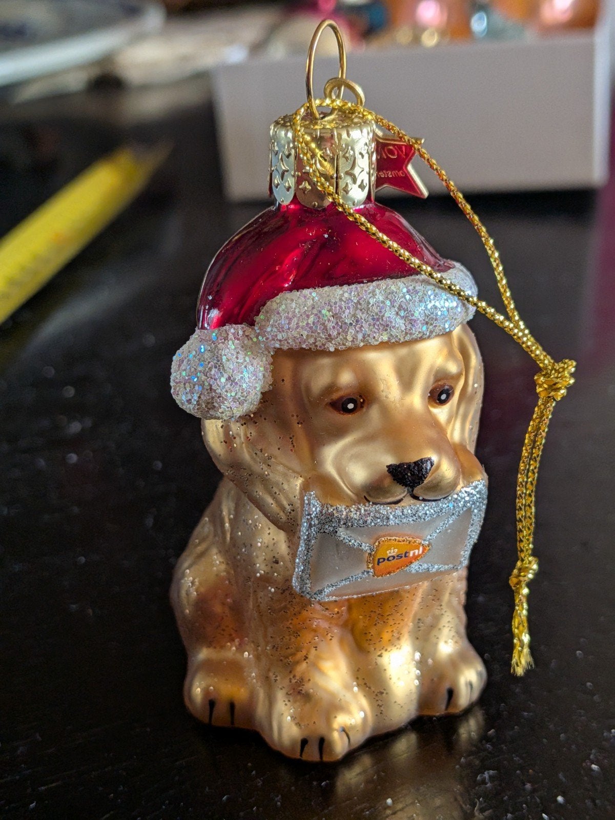kerst vondel hond, Ophalen of Verzenden