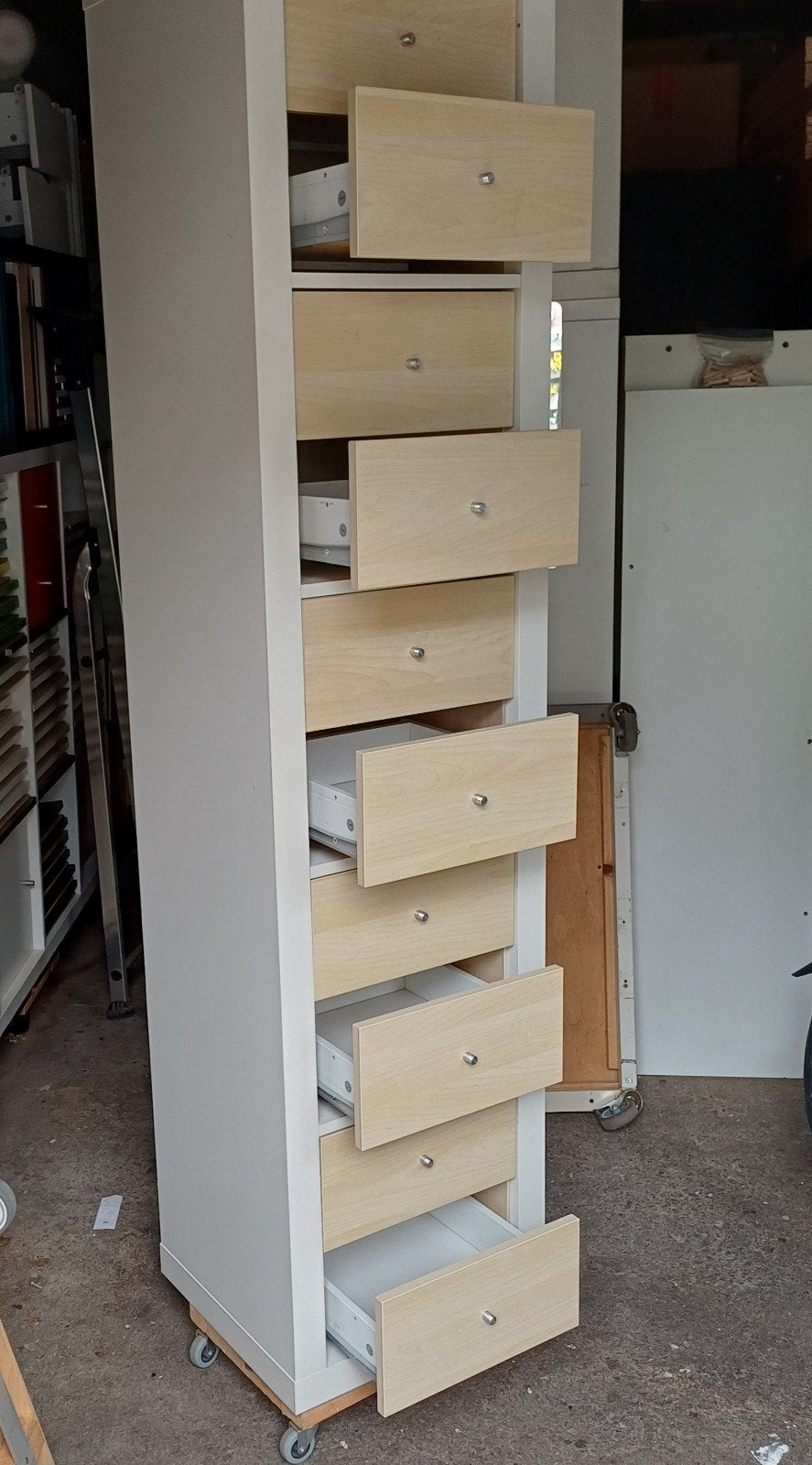 Ïkea kallax laddeblok 5x voor kallax en expedit vakkenkast, Ophalen, Zo goed als nieuw