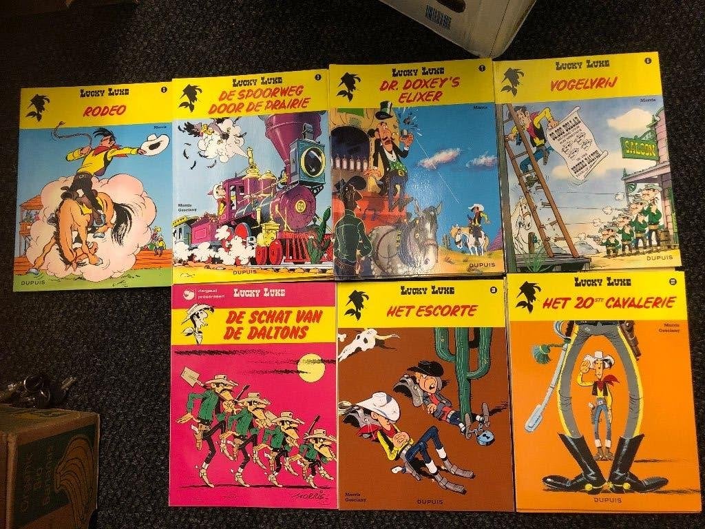 Luke luke 7x divers bla, Meerdere stripboeken, Ophalen of Verzenden, Zo goed als nieuw