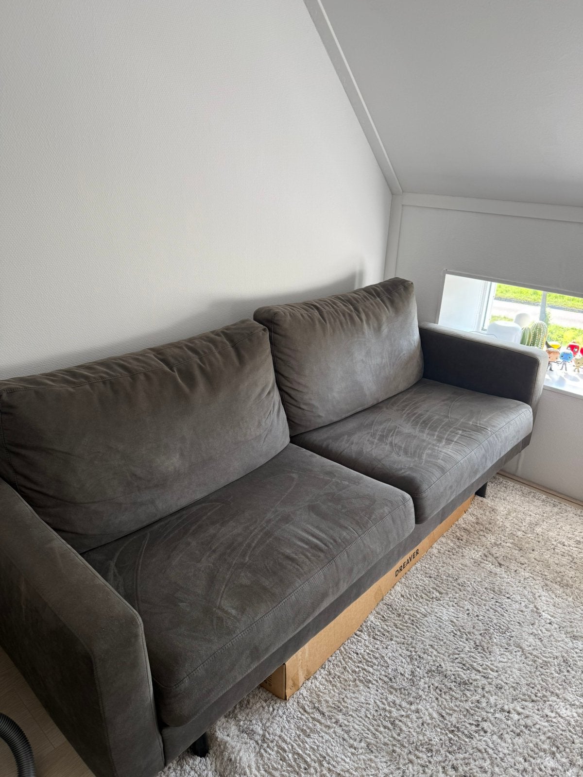 2,5 zits bank Colin Antraciet, Ophalen, Gebruikt, Tweepersoons, 75 tot 100 cm