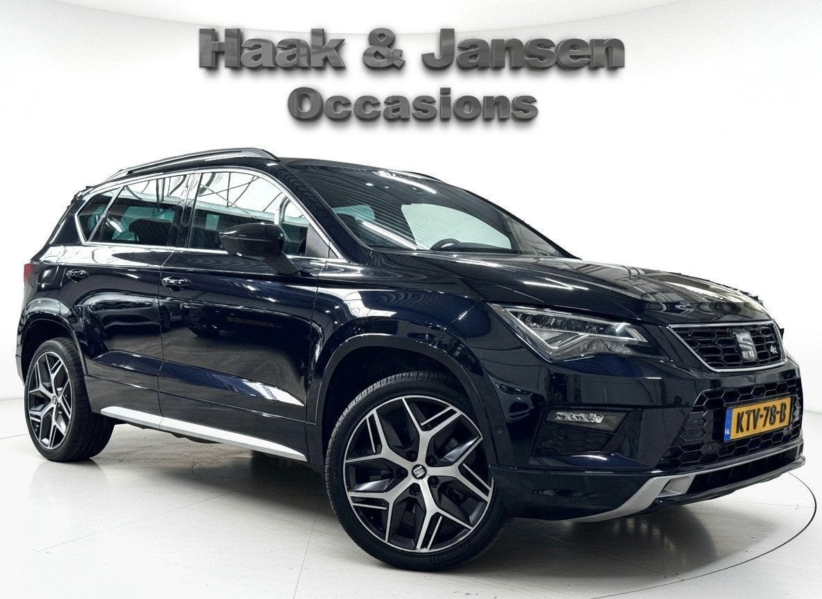 Seat ATECA 1.5 TSI FR Business Intense Black Achteruitrij ca, Voorwielaandrijving, Dealer onderhouden, Stof, 4 cilinders