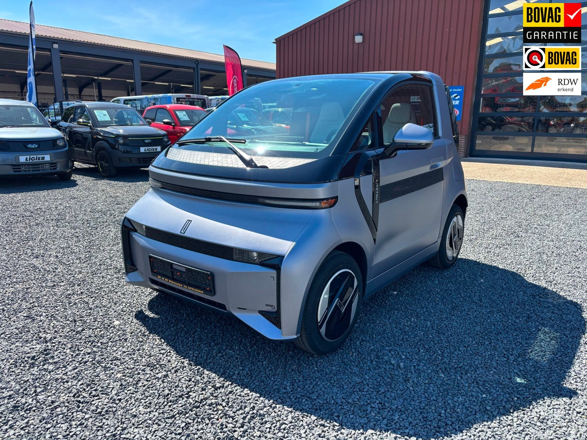 Linktour Alumi 90km/h NIEUW EV Elite+ Airco, Auto's, Achterwielaandrijving, USB, 2 stoelen, 270 min