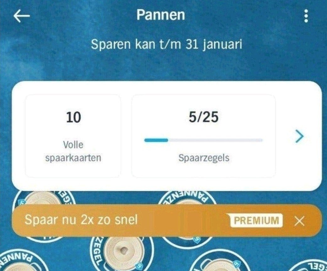 🌸 10 volle spaarkaarten AH pannen zegels digitaal 🌸, Verzamelen, Ophalen, ., Albert Heijn, .