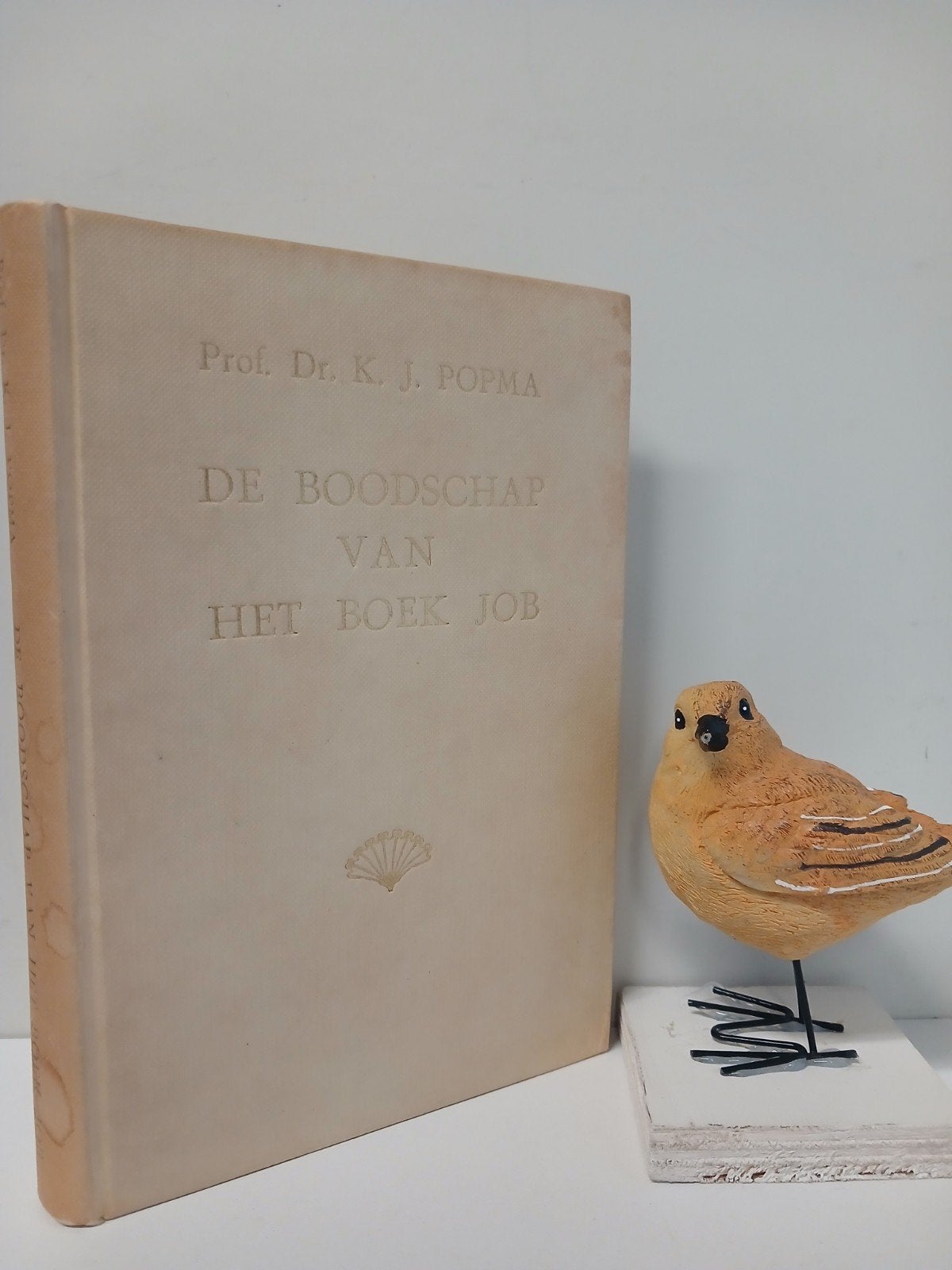 Popma, Prof. Dr. K.J.; De boodschap van het boek Job, Ophalen of Verzenden, Gelezen, Christendom | Protestants