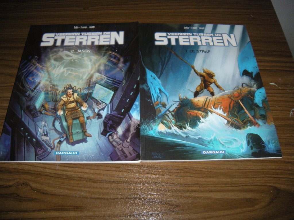 Veerman tussen de Sterren 2 delen SC, Complete serie of reeks, Ophalen of Verzenden, Zo goed als nieuw