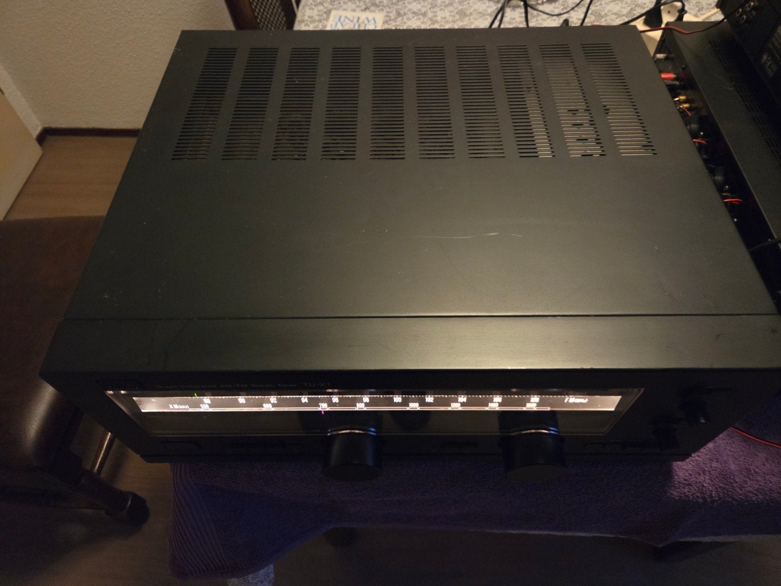 Sansui TU-X1 AM-FM Stereo Tuner - Vintage Hifi Topmodel, Audio, Tv en Foto, Tuners, Zo goed als nieuw, Analoog, Ophalen of Verzenden