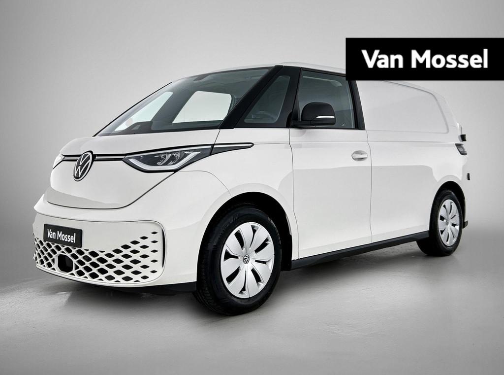 Volkswagen ID. Buzz Cargo 286PK | Airco | Trekhaak | Multifu, Auto's, Bestelauto's, Automaat, 459 km, Volkswagen, Wit
