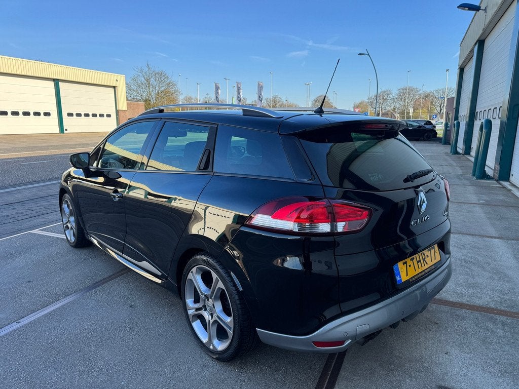 Renault Clio Estate 1.2 GT Automaat !, Auto's, Euro 5, Stof, Gebruikt, Zwart
