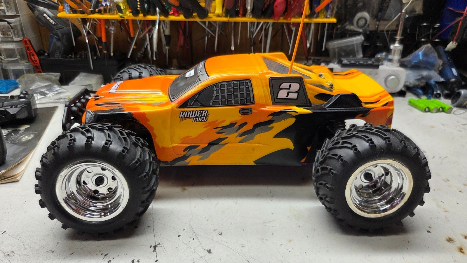 Te koop mooie hpi mt 2, Gebruikt, Auto offroad, Ophalen of Verzenden, Schaal 1:10