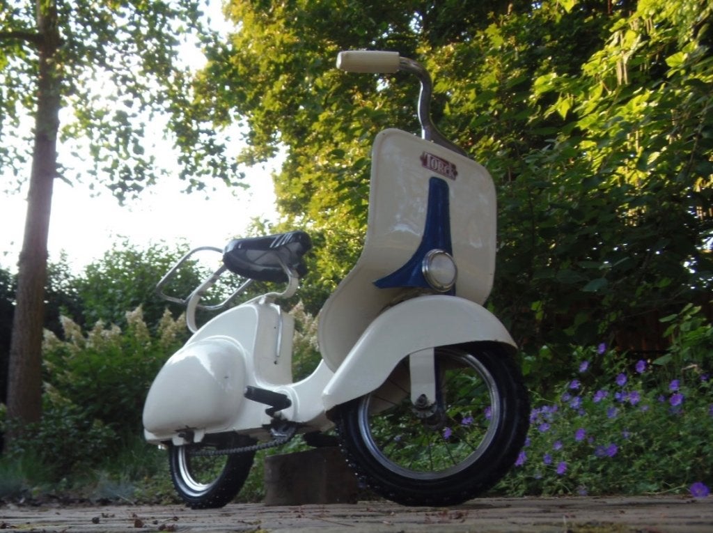 Vespa Torck trapfiets / trapauto, Ophalen
