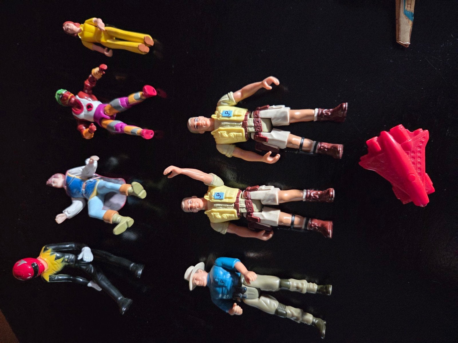 Verzameling vintage figuren jaren 80, Ophalen of Verzenden, Gebruikt
