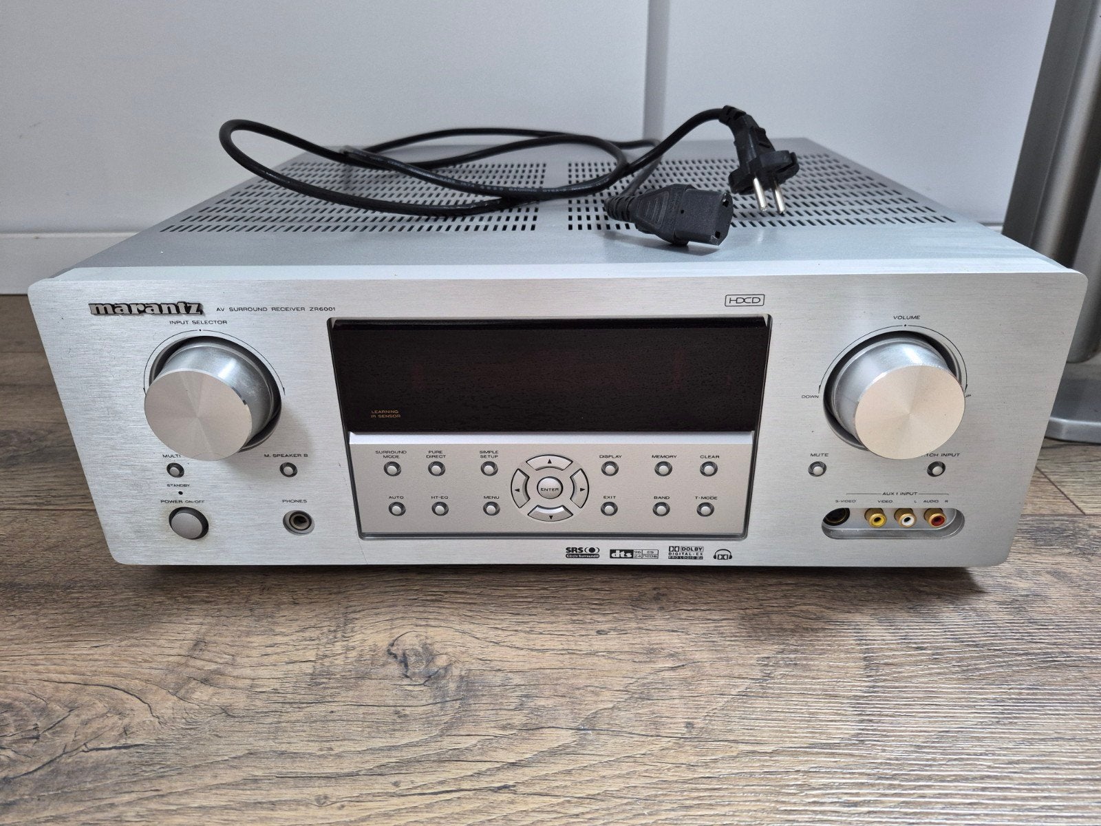 Marantz SR6001 AV Surround Receiver - Zilver, Audio, Tv en Foto, Versterkers en Receivers, 120 watt of meer, Ophalen, Marantz
