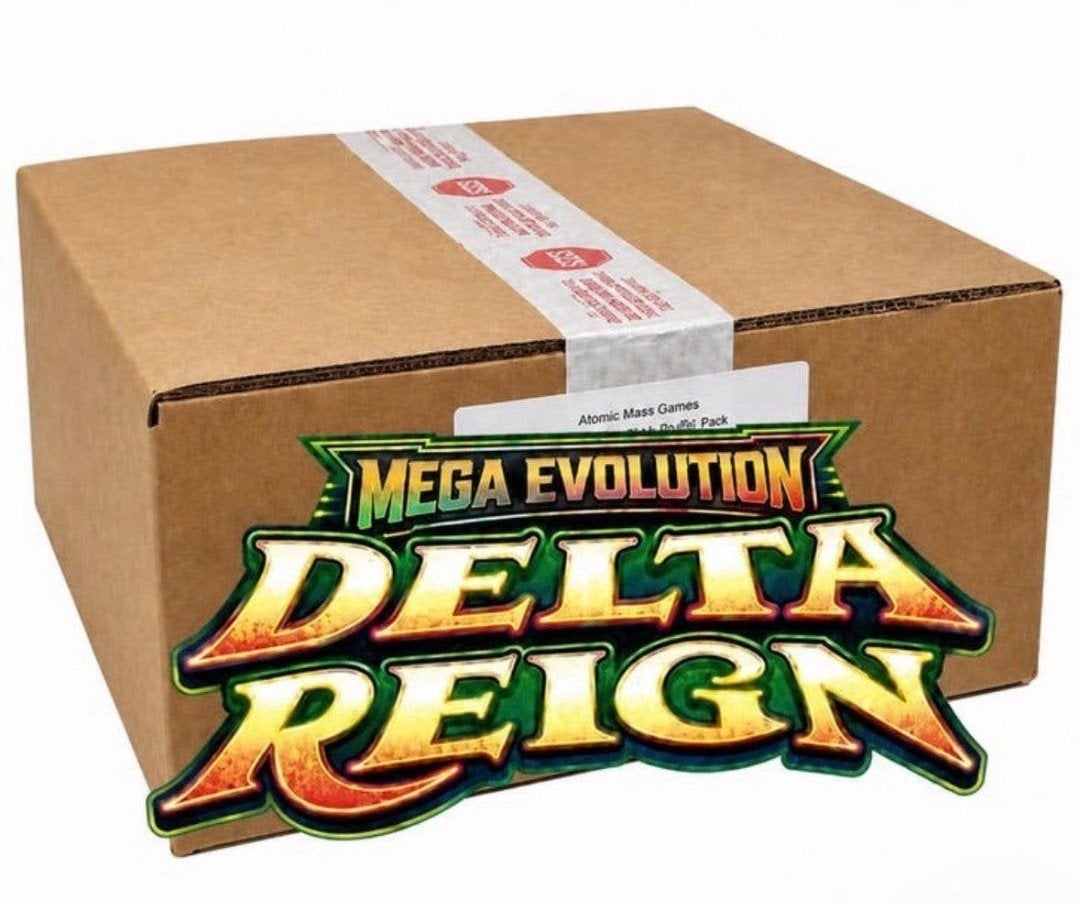 Delta Reign Elite Trainer Box Case preorder, Hobby en Vrije tijd, Verzamelkaartspellen | Pokémon, Ophalen, Nieuw