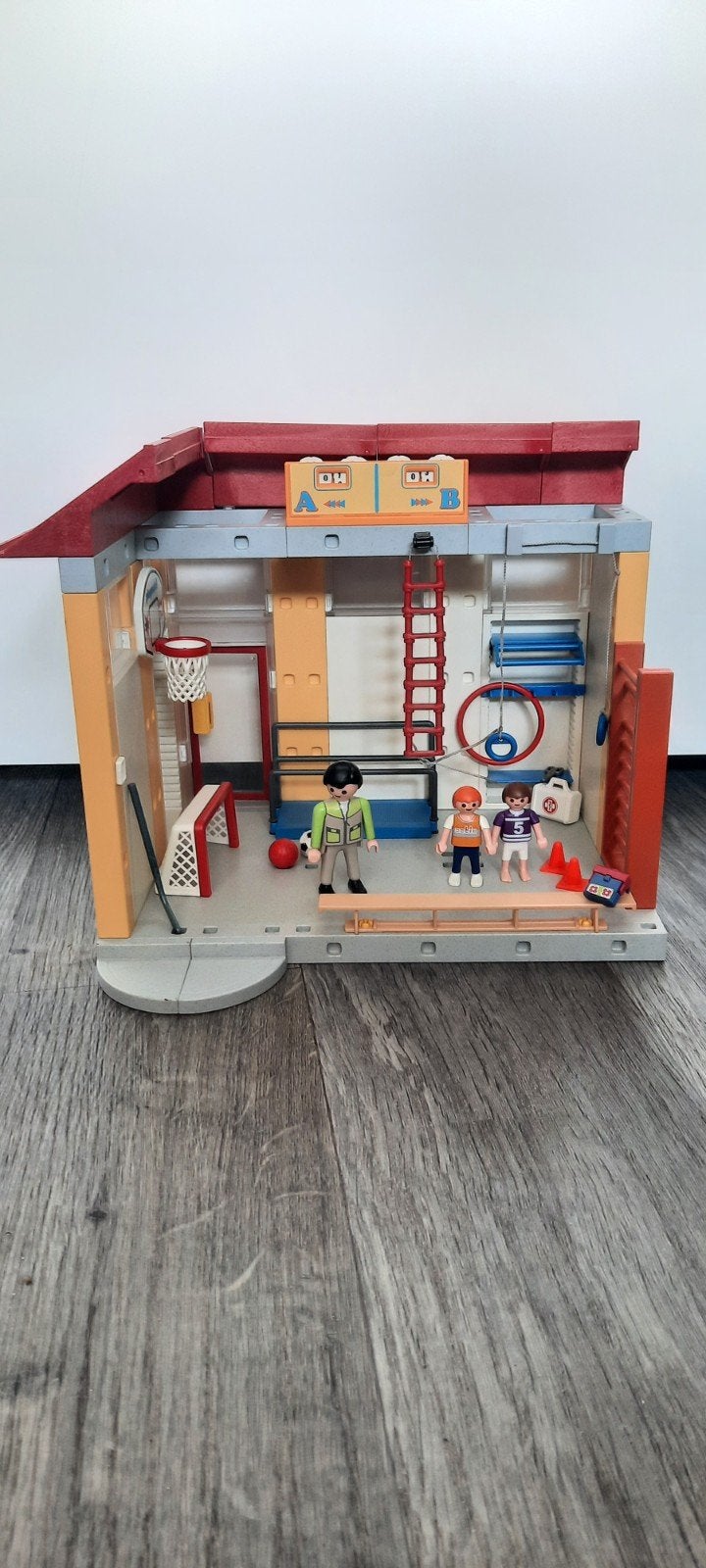 hele mooie sportschool van playmobil, Ophalen of Verzenden, Zo goed als nieuw