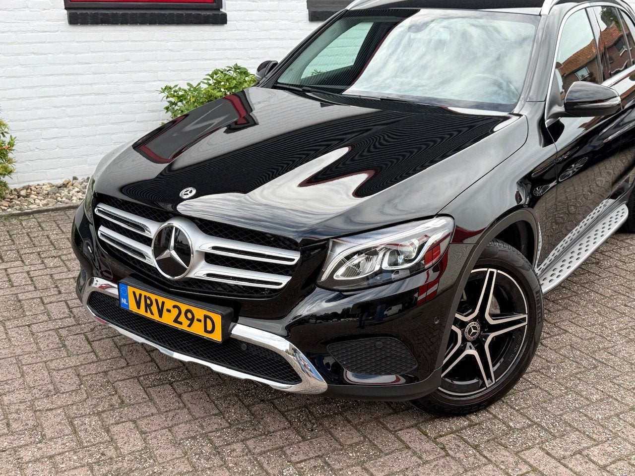 Mercedes GLC-Klasse 250D 4 Matic AMG/ Grijs kenteken ombouw/, Auto's, Dealer onderhouden, Gebruikt, 4 cilinders, 2500 kg