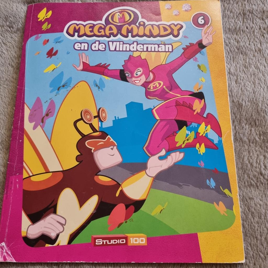 Mega Mindy en de Vlinderman - Stripboek Studio 100, Ophalen of Verzenden, Gelezen