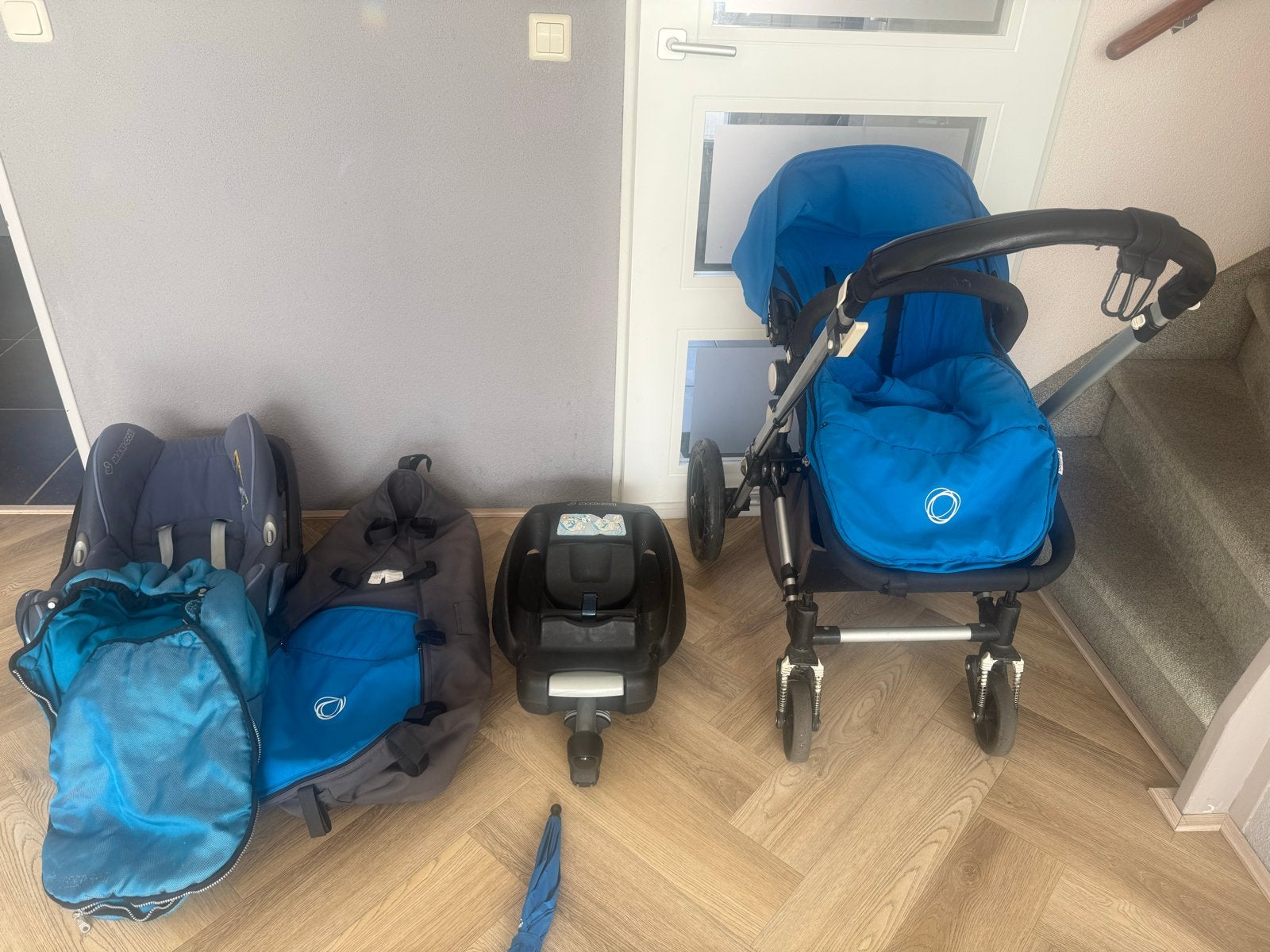 Bugaboo Cameleon met Maxi-Cosi autostoel en Isofix, Ophalen, Gebruikt, Bugaboo, Combiwagen