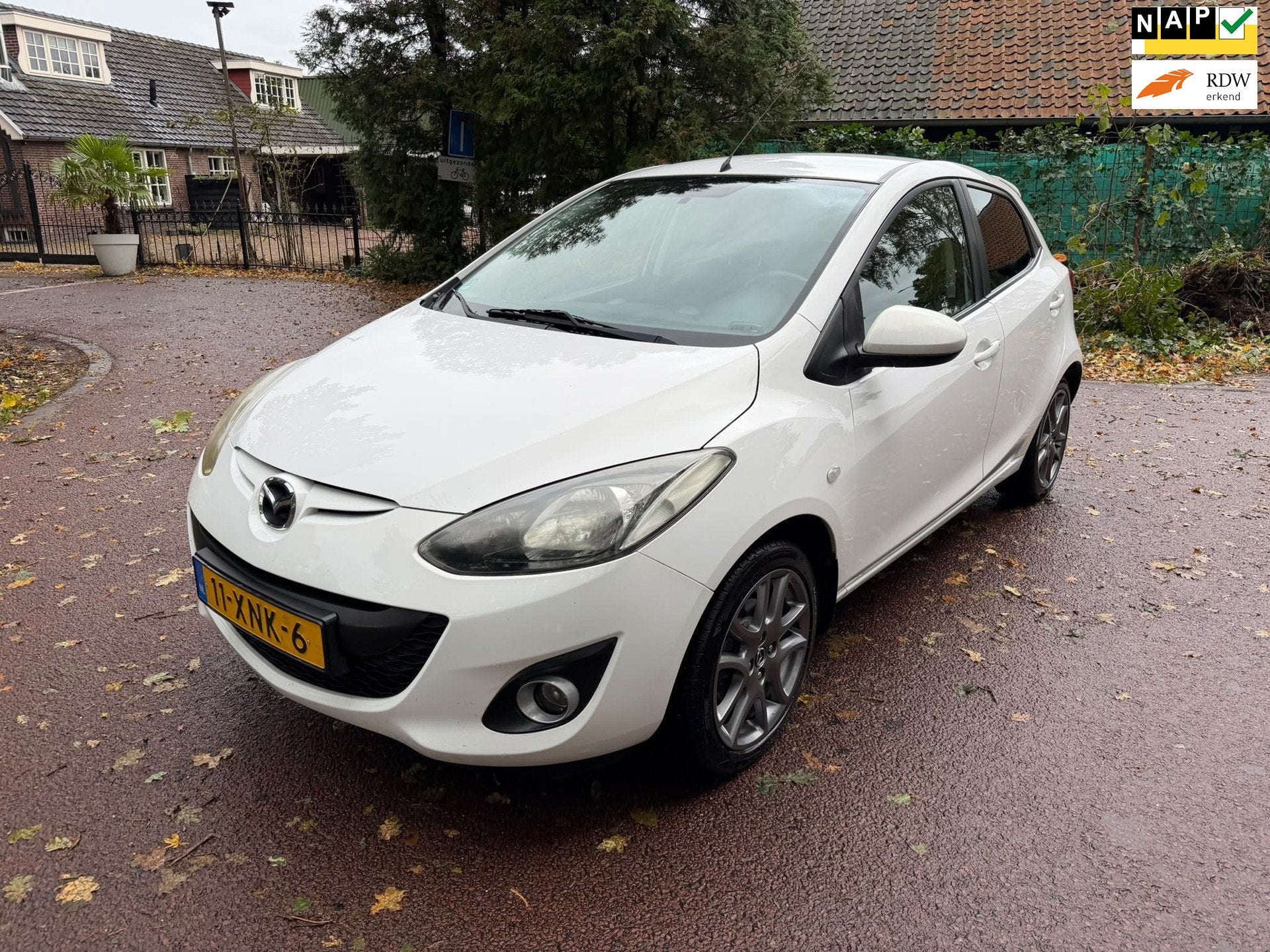 Mazda 2 1.3 BIFUEL Navigator GT|Airco|Navi|PDC|Trekhaak|, Auto's, Voorwielaandrijving, Euro 5, 4 cilinders, Verwarmde buitenspiegels