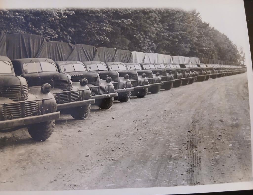 Britse Persfoto Dodge T-110 Wo2, Ophalen of Verzenden, Engeland