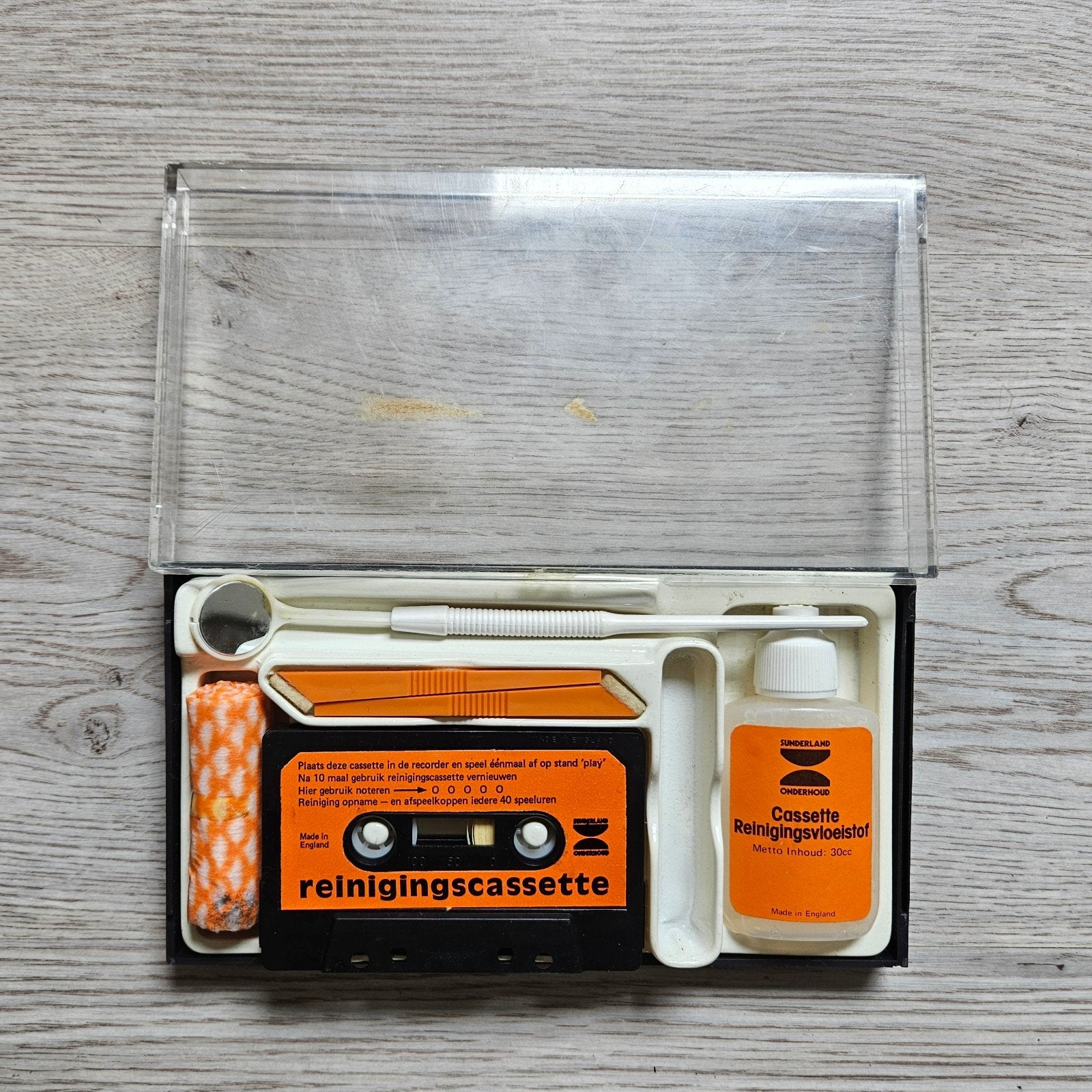 Cassettebandje , reinigingscassettebandje., Ophalen of Verzenden