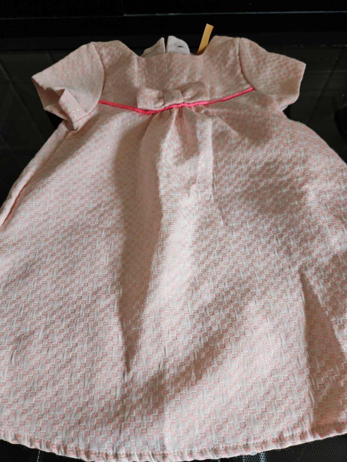 Schattig roze jurkje maat 74, Ophalen of Verzenden, Zo goed als nieuw, Meisje, Jurkje of Rokje