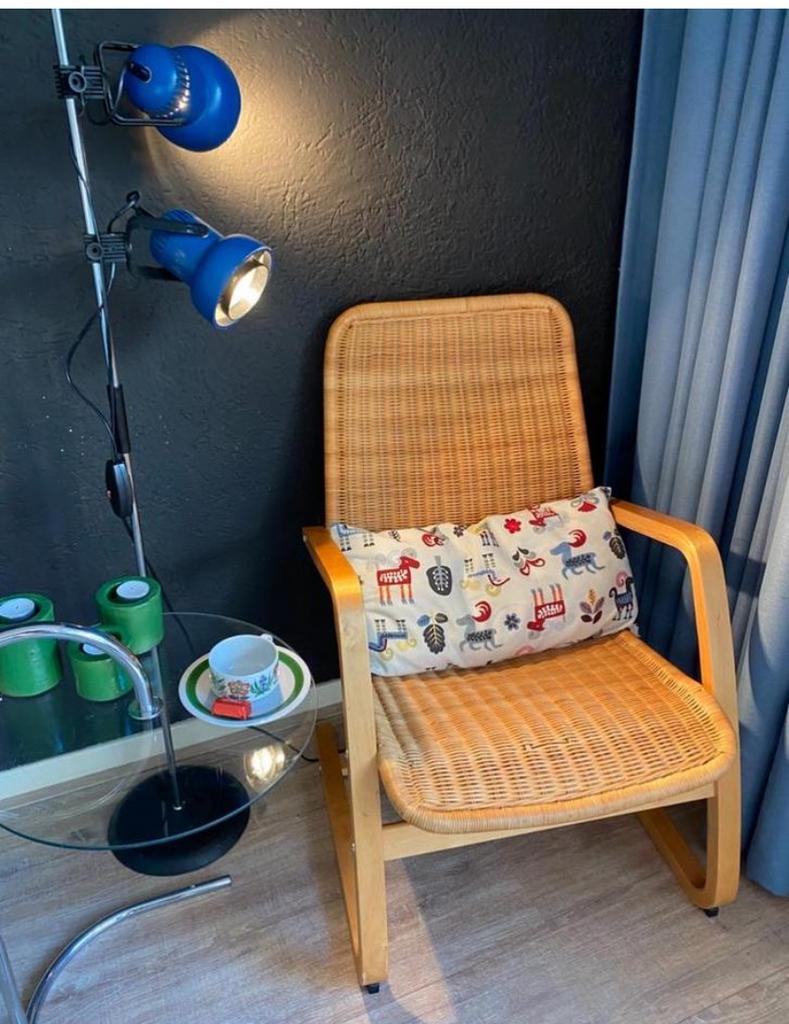 Vintage Ikea PS chair model Öland by Ingve Ekstrom, Ophalen, Gebruikt, 75 tot 100 cm, 50 tot 75 cm
