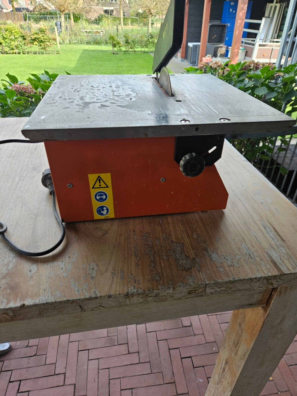 Battipav 718 watergekoelde tegelzaagmachine, Doe-het-zelf en Verbouw, Ophalen, Battipav, 70 mm of meer, Overige typen