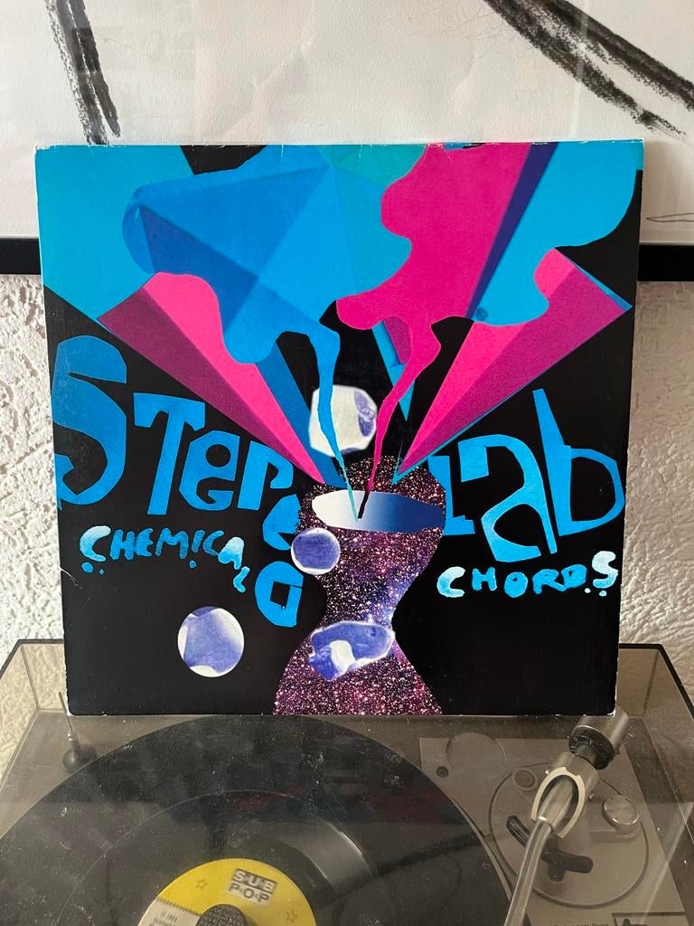 Stereolab - Chemical Chords 2008  (Vinyl LP), Inclusief binnenhoes, Ophalen of Verzenden, Zo goed als nieuw, 12 inch