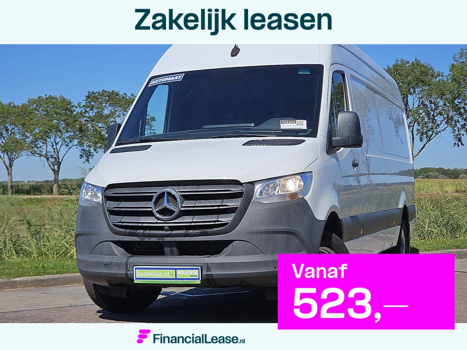 MERCEDES-BENZ SPRINTER 316 l3h2 maxi automaat!, Automaat, Gebruikt, Euro 6, Mercedes-Benz