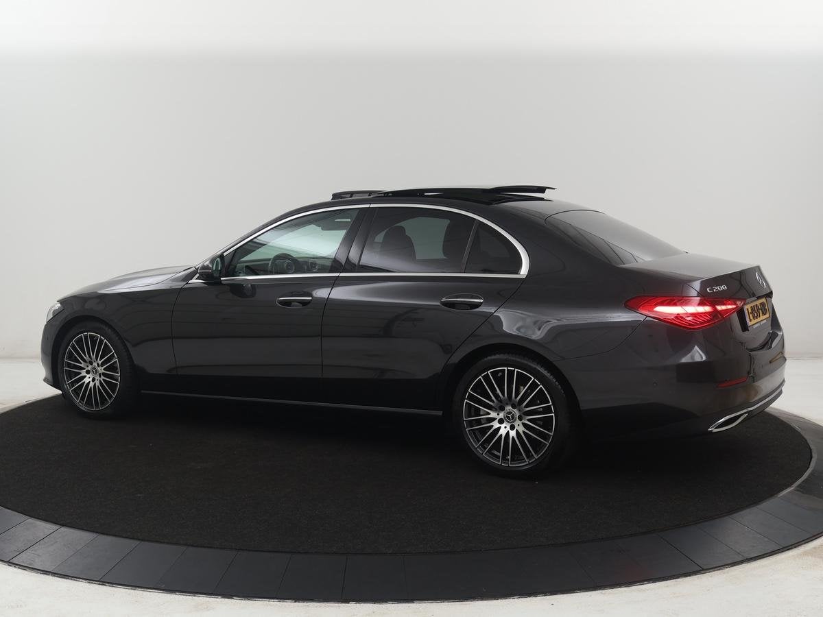 Mercedes-Benz C-klasse 200 Luxury Line | Panoramadak | Leder, Automaat, Achterwielaandrijving, Euro 6, 4 cilinders