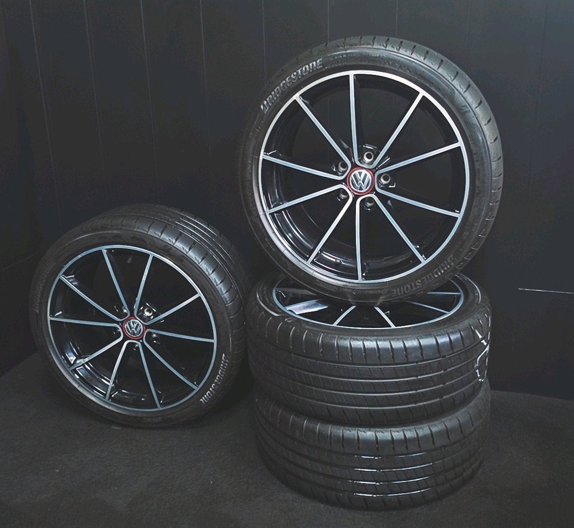 VW golf TCR GTI CLUBSPORT BELVEDERE velgen, Auto-onderdelen, Banden en Velgen, 18 inch, Velg(en), Ophalen of Verzenden, Vw