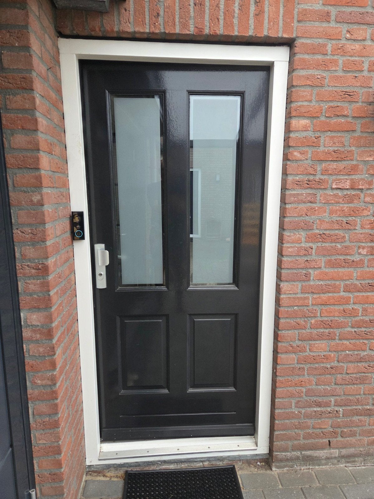 Hardhouten voordeur, Ophalen, Gebruikt, 80 tot 100 cm, Buitendeur