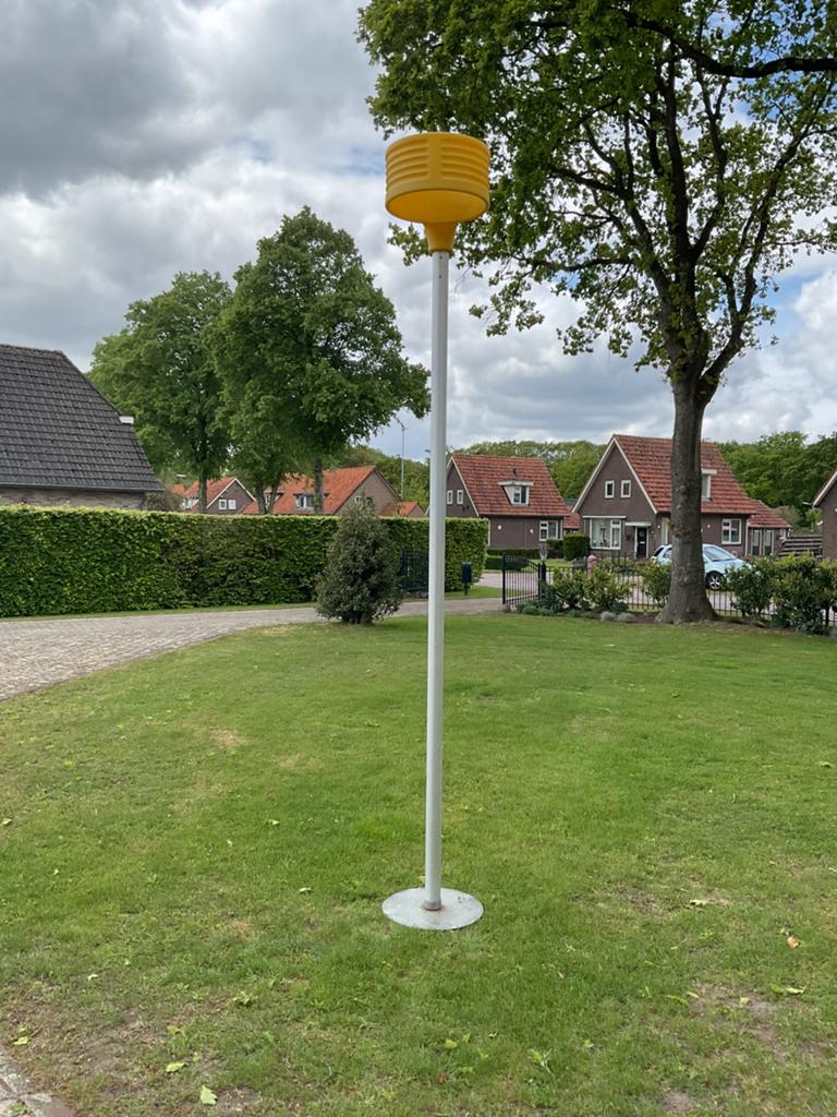Korfbal paal/mand en plaat 3.50 mtr, Sport en Fitness, Korfbal, Ophalen, Gebruikt, Korf of Paal
