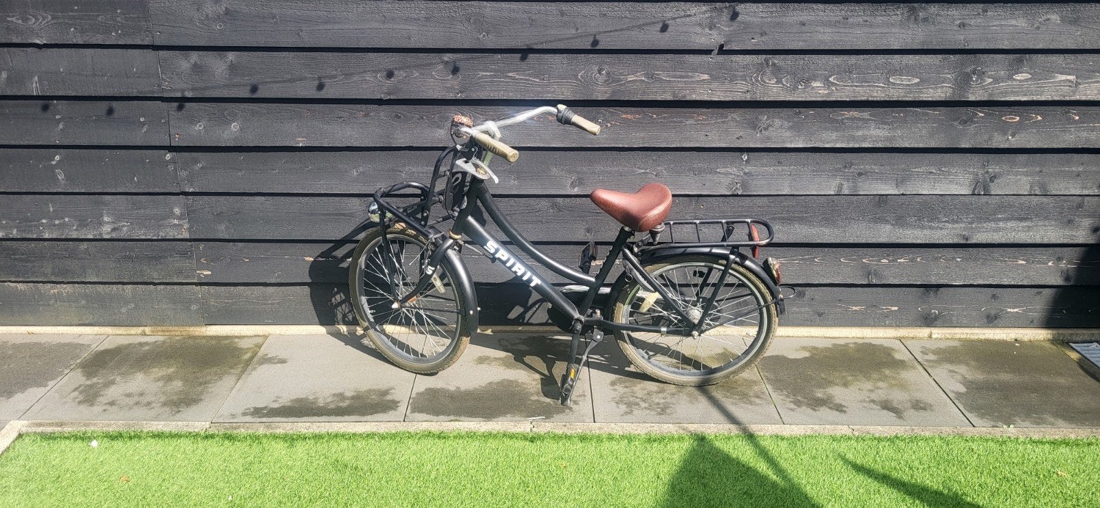 Spirit Cargo fiets - Zwart, gebruikt, Terugtraprem, Gebruikt, 47 tot 50 cm, Versnellingen