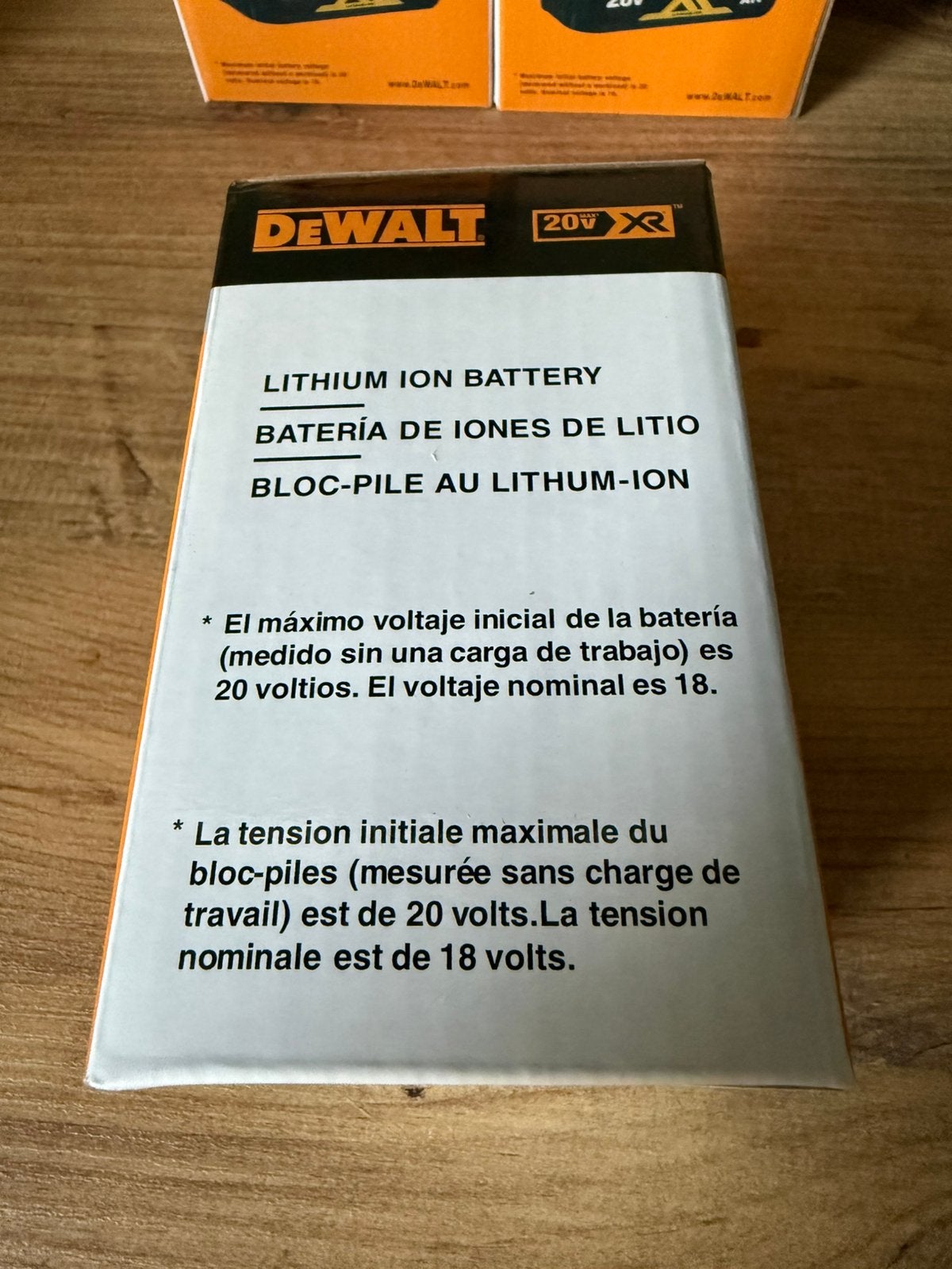 Foto 3 van DeWalt 6.0ah 120wh accu