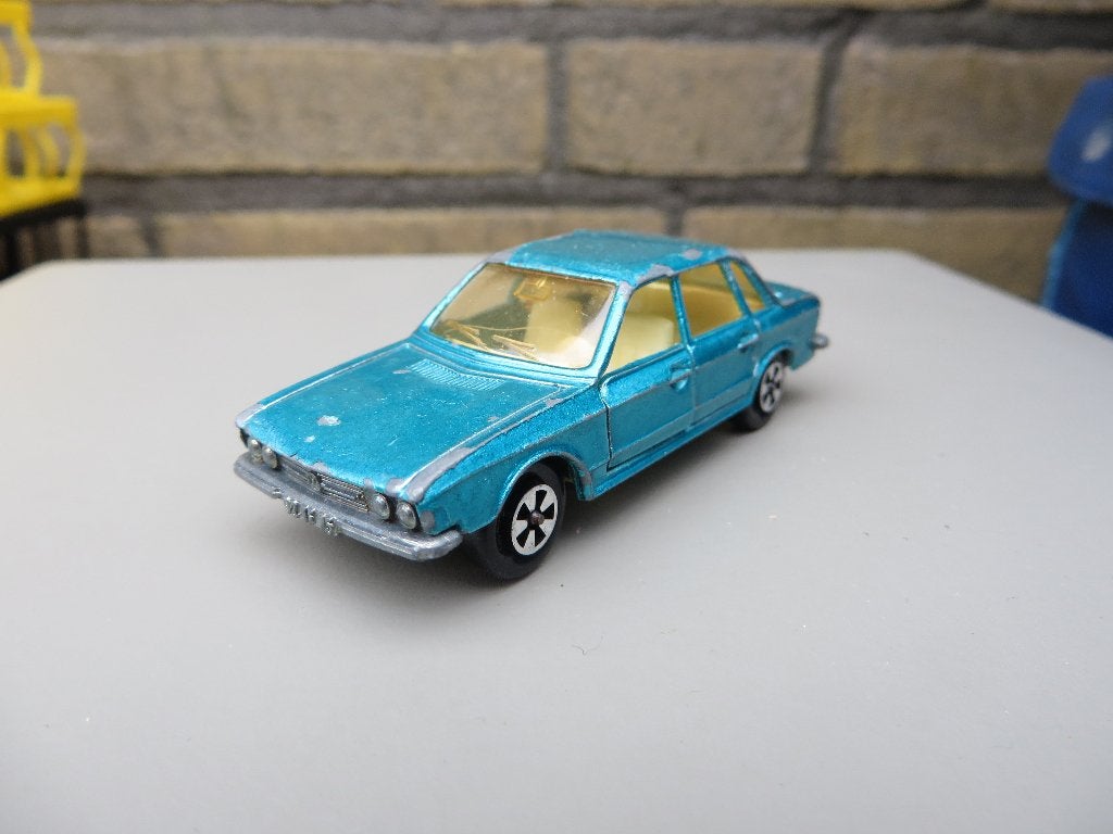 Majorette Volkswagen K70 blauw metallic, Ophalen of Verzenden, Gebruikt, Auto