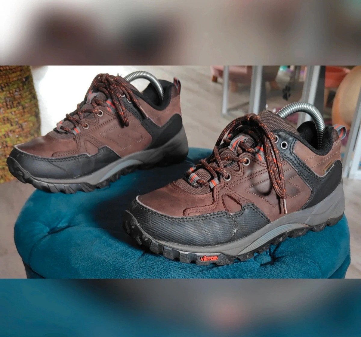 Bruine Hi-Tec Sphike Nijmegen Low Dames wandelschoenen maat, Ophalen of Verzenden, Gedragen, Wandelschoenen
