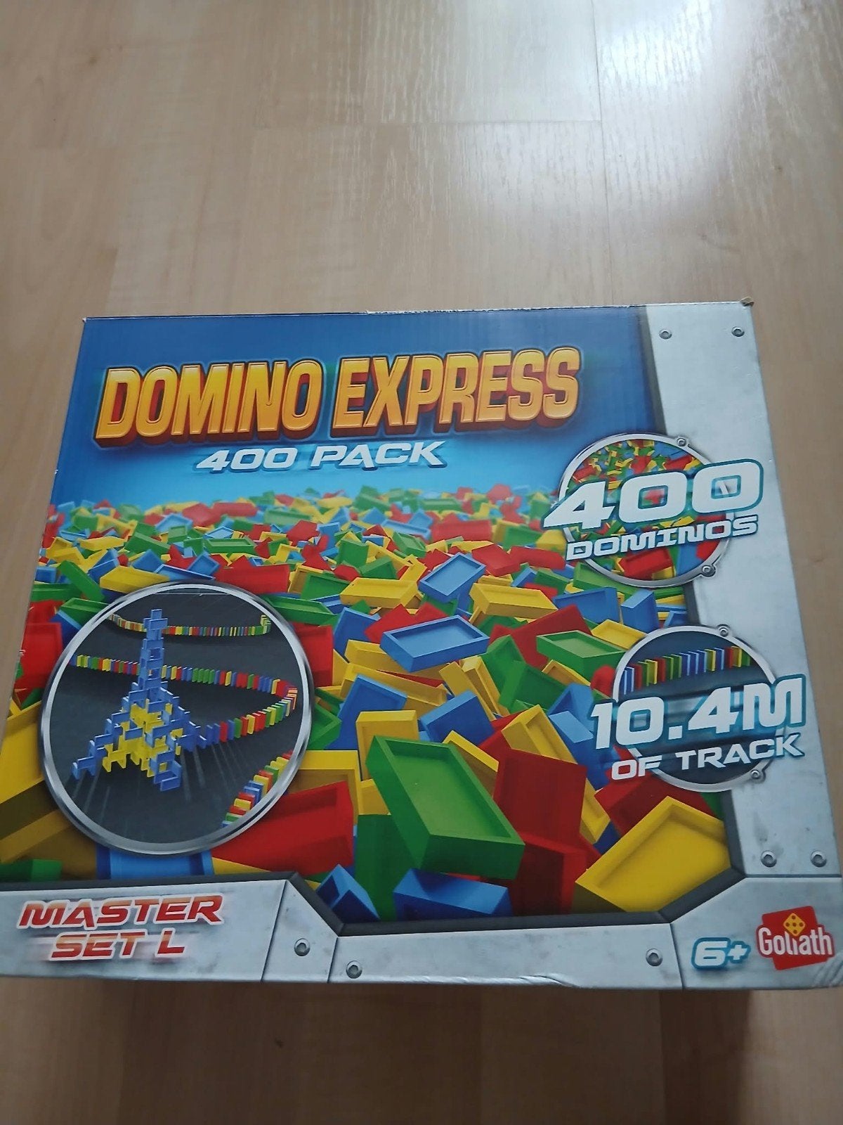 Domino Express 400 Pack Master Set L - Goliath, Ophalen of Verzenden, Zo goed als nieuw, Overige merken