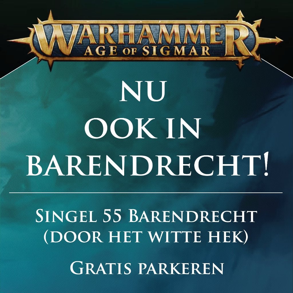 Warhammer - Age of Sigmar - Nieuwe winkel in Barendrecht, Ophalen, Nieuw, Warhammer