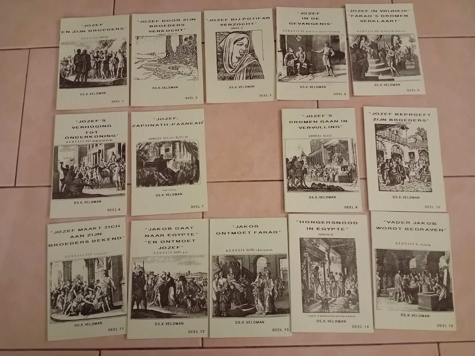 Ds. K. Veldman, prekenserie over Jozef, Ophalen of Verzenden, Gelezen