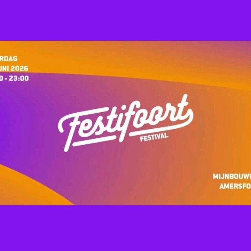 2 tickets voor festival Festifoort zaterdag 27 juni, Twee personen