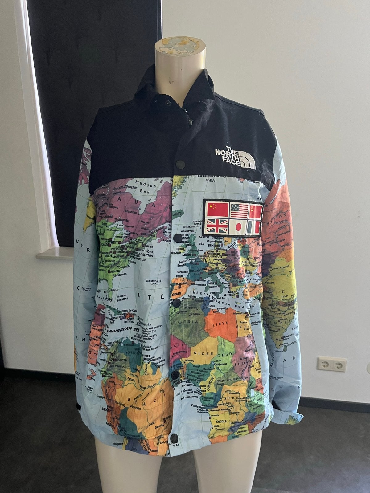 Supreme x The North Face Expedition Jacket Map, Ophalen of Verzenden, Zo goed als nieuw, Meerkleurig