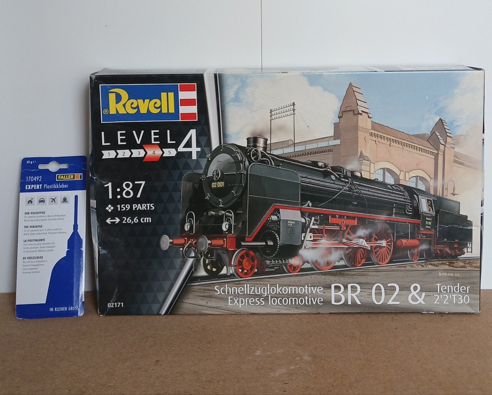 Revell modeltrein bouwset - schaal 1:87 - NIEUW - met lijm, Nieuw, Ophalen, Overige merken, Gelijkstroom
