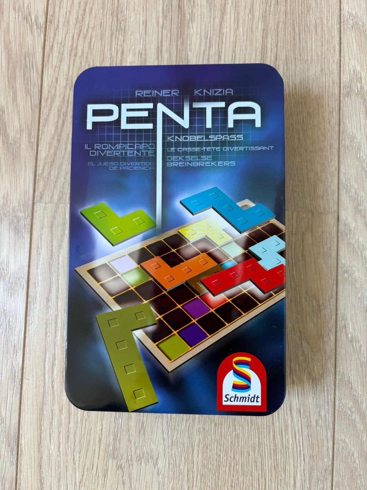 Penta puzzelspel tin box editie!, Hobby en Vrije tijd, Een of twee spelers, Ophalen of Verzenden, Nieuw